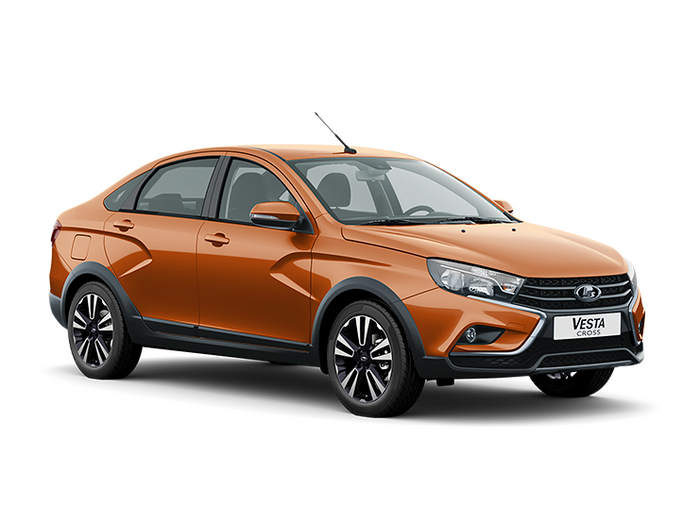 Lada Vesta Cross Оранжевый "Марс"